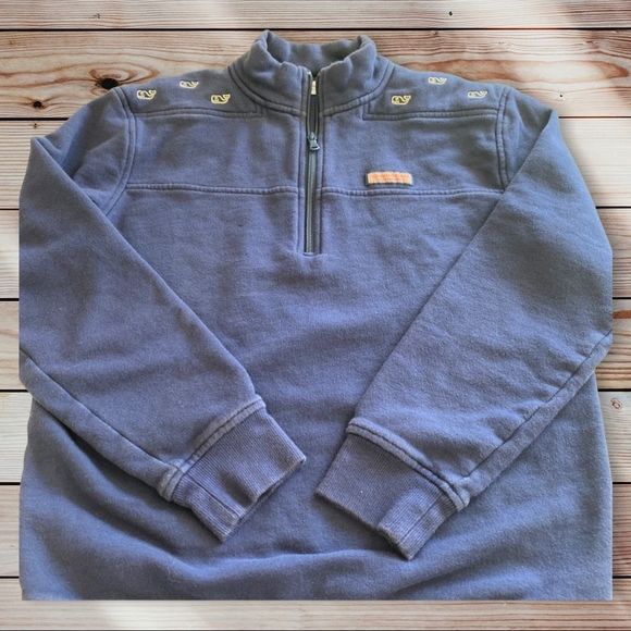 Vineyard Vines Other - Vineyard Vines Navy Blue Quarter Zip Sweatshirt